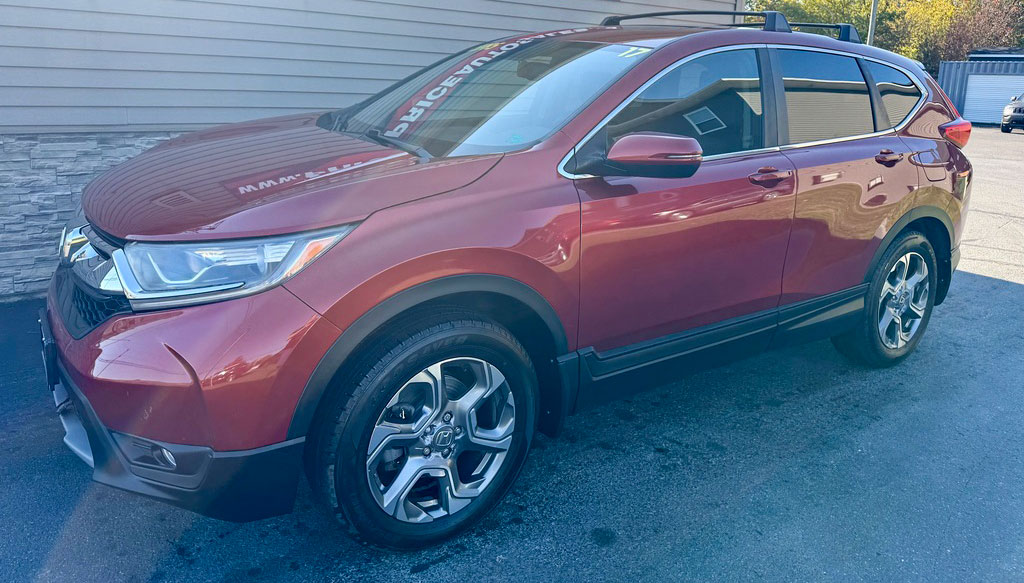 2017 Honda CR-V AWD EX-L – HEATED LEATHER – ROOF – CAMERA – REMOTE